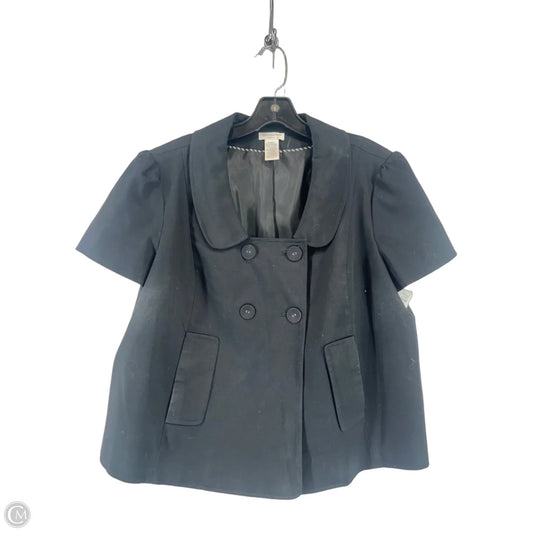 Top Short Sleeve By Worthington In Black, Size: Xl