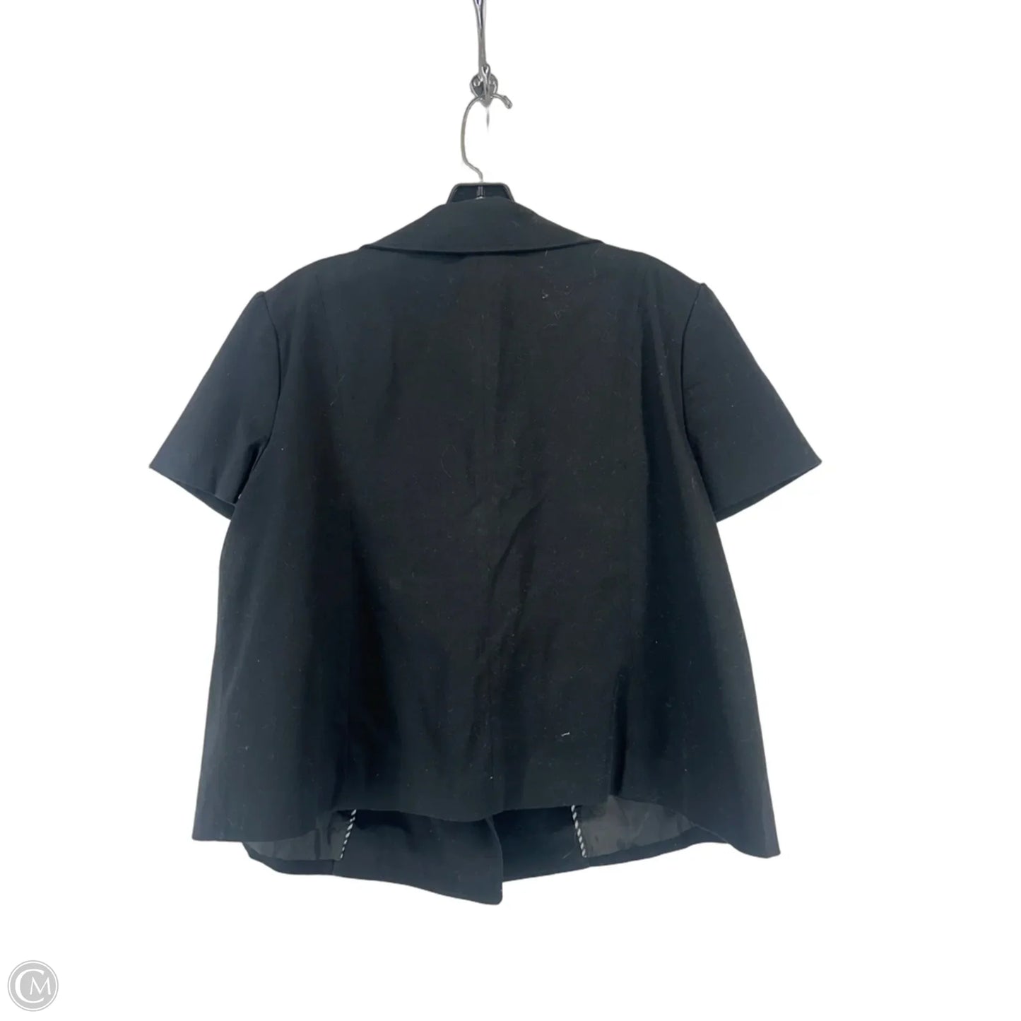 Top Short Sleeve By Worthington In Black, Size: Xl