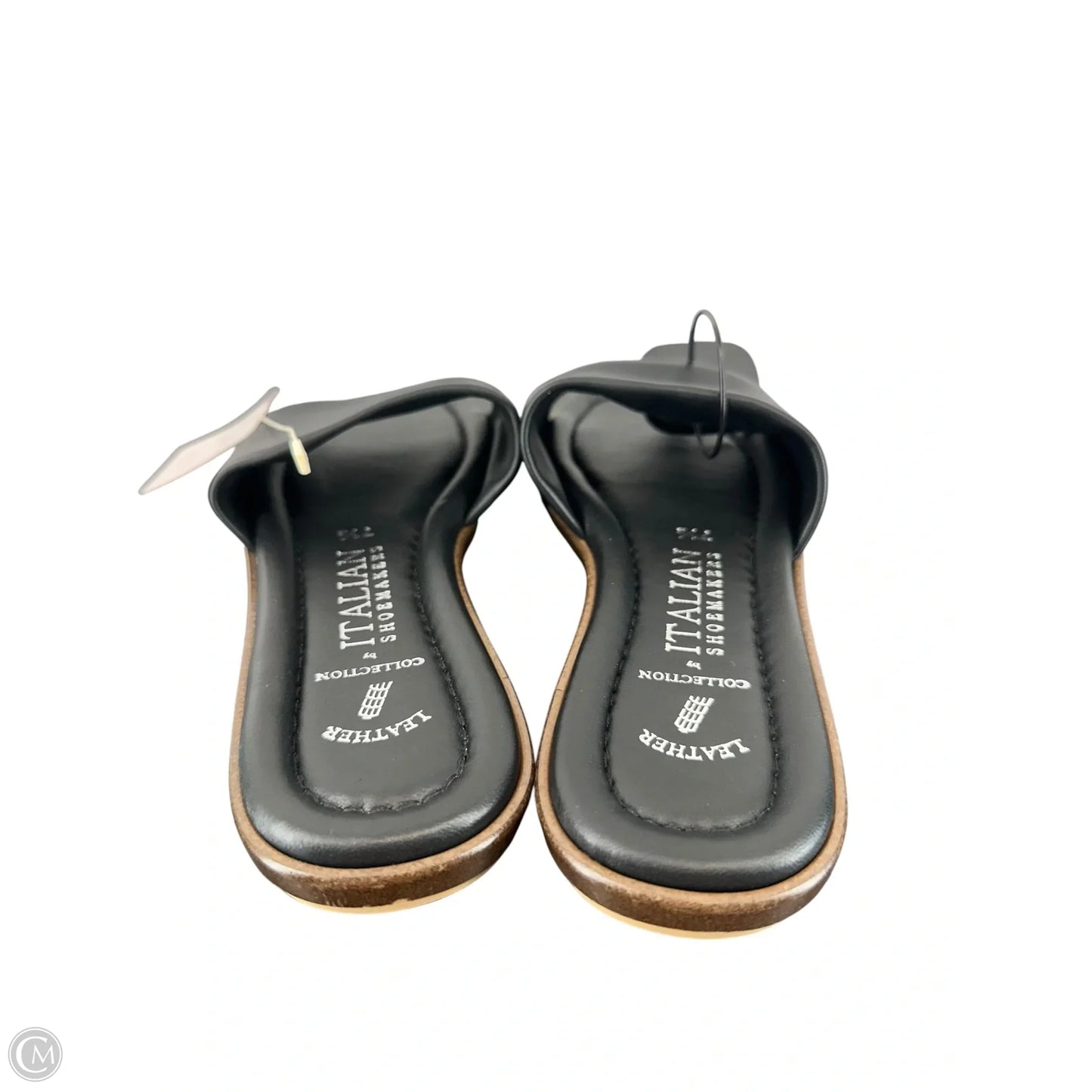 Shoes Flats By Italian Shoemakers In Black, Size: 7.5