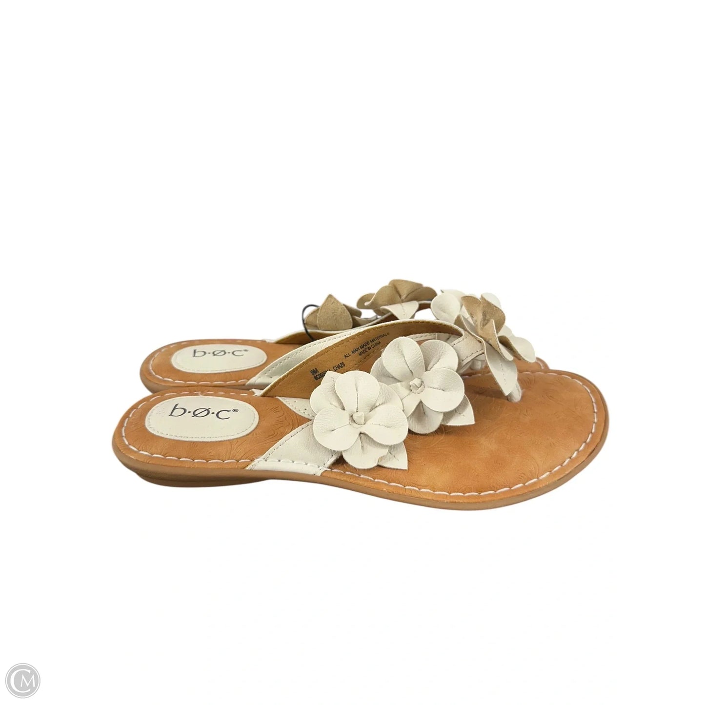 Shoes Flats By Boc In Ivory, Size: 9
