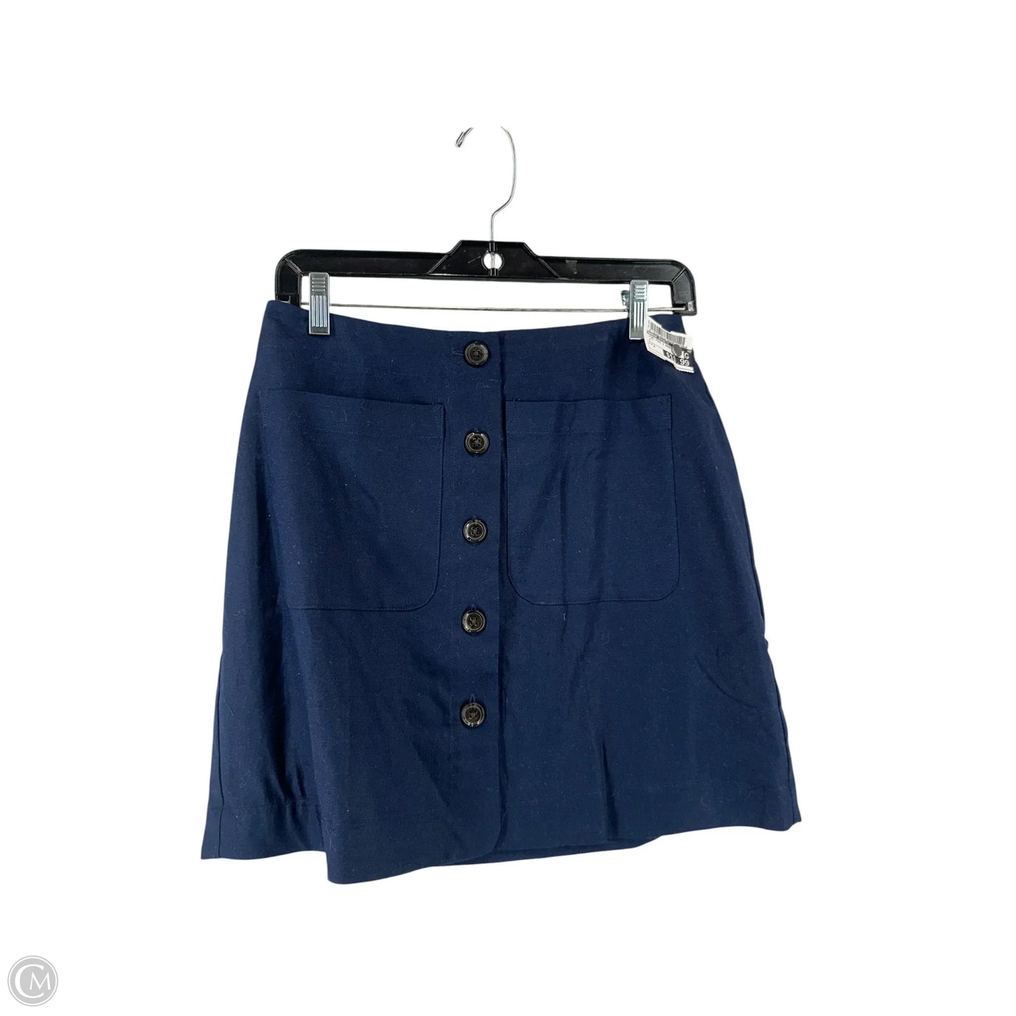 Skirt Mini & Short By Banana Republic In Navy, Size: 4