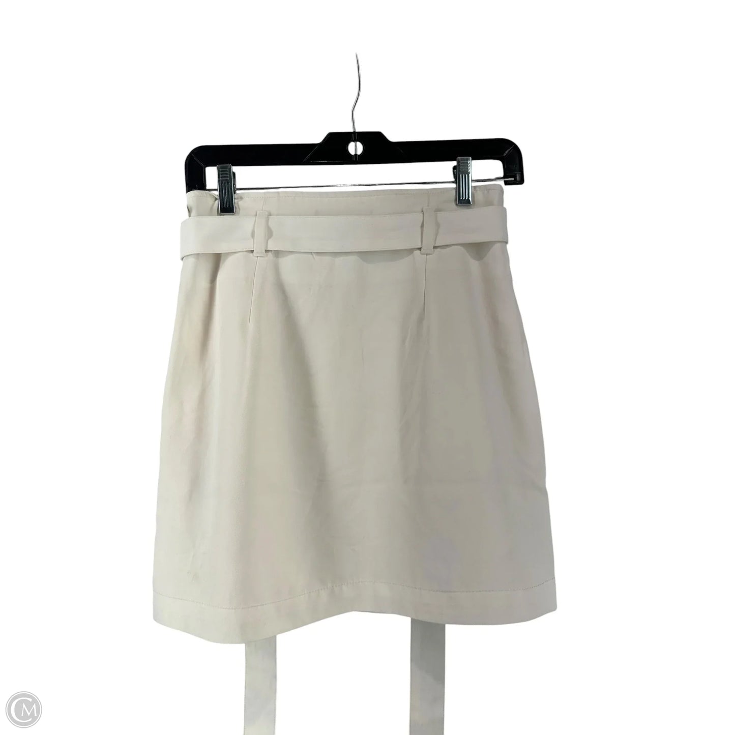 Skirt Mini & Short By Banana Republic In White, Size: 2