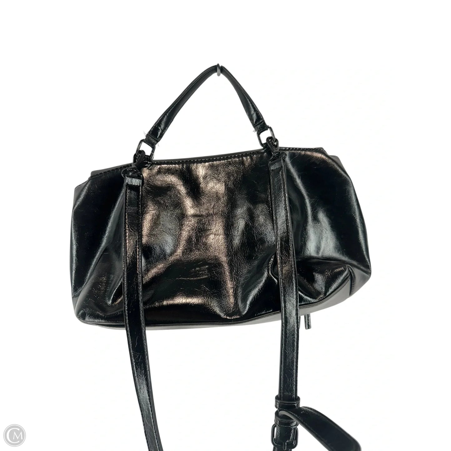 Crossbody Leather By Dkny, Size: Medium