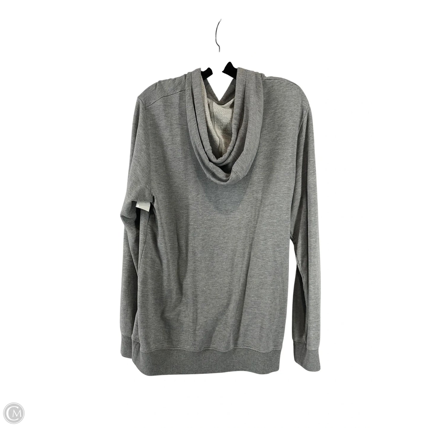 Sweatshirt Hoodie By Clothes Mentor In Grey, Size: M