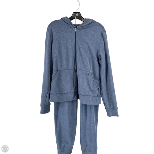 Lounge Set Pants By Clothes Mentor In Blue, Size: Xl