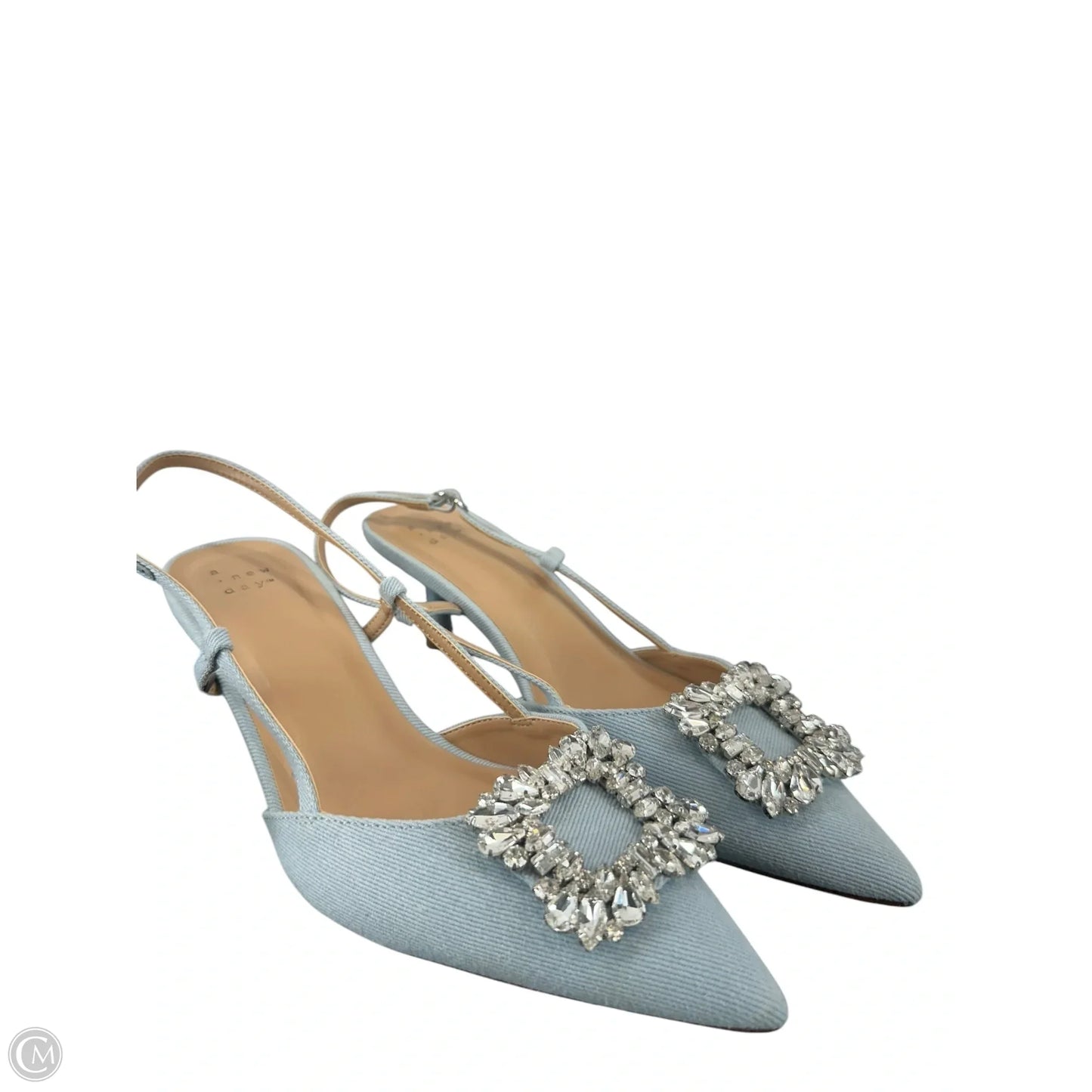 Shoes Heels Kitten By A New Day In Blue, Size: 9.5