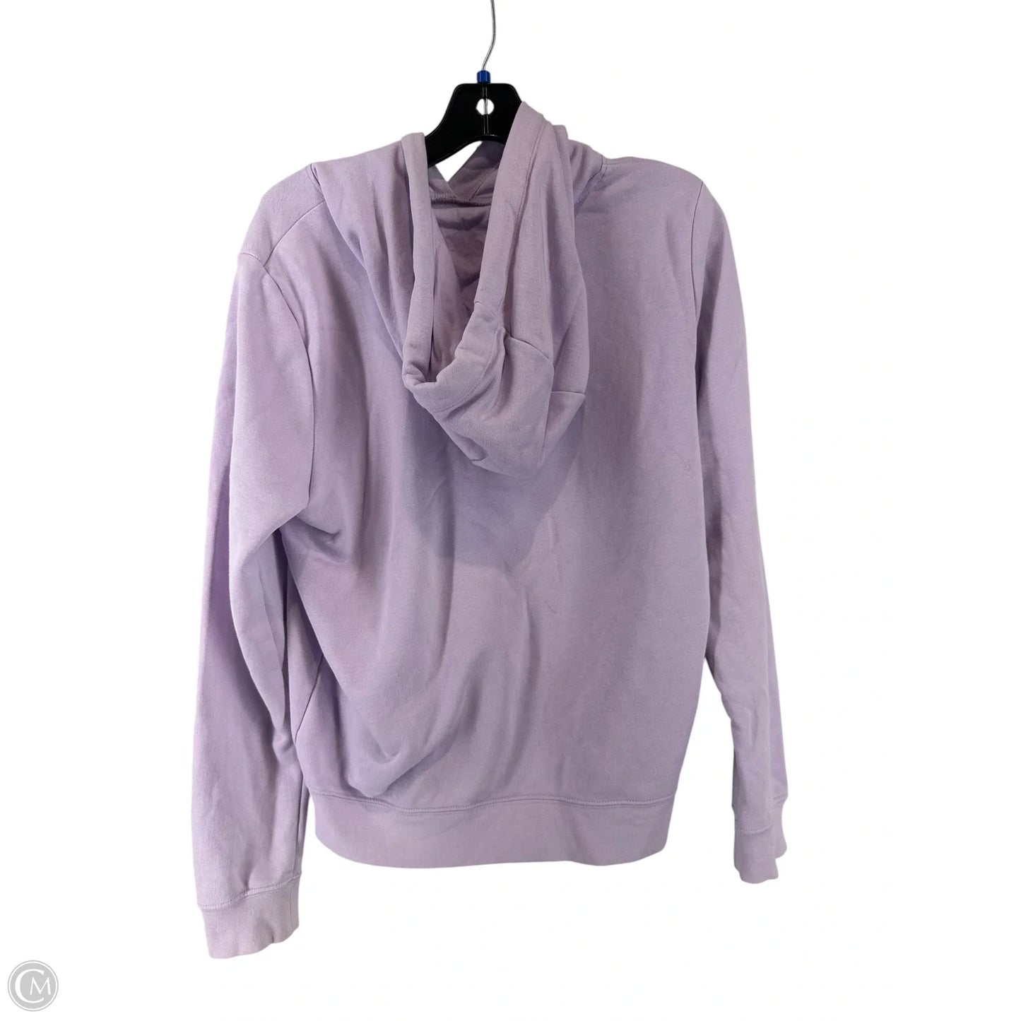 Sweatshirt Hoodie By Nike In Purple, Size: S