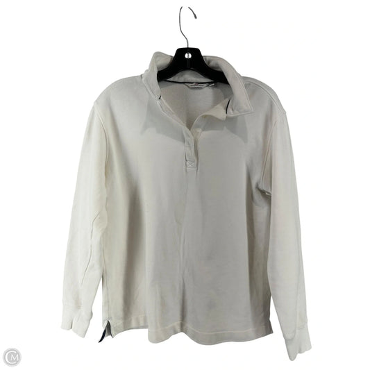 Top Long Sleeve By Vineyard Vines In White, Size: S