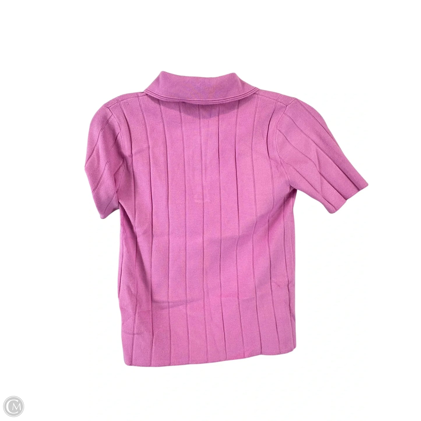 Top Short Sleeve By Mng In Pink, Size: S
