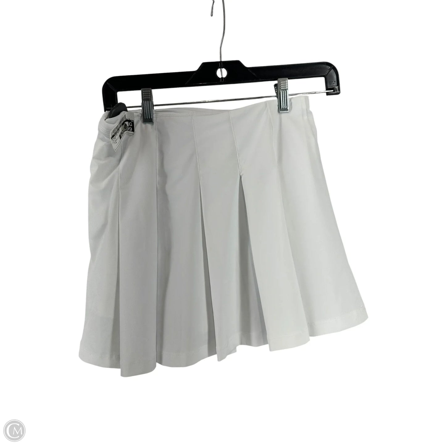 Athletic Skort By Clothes Mentor In White, Size: S