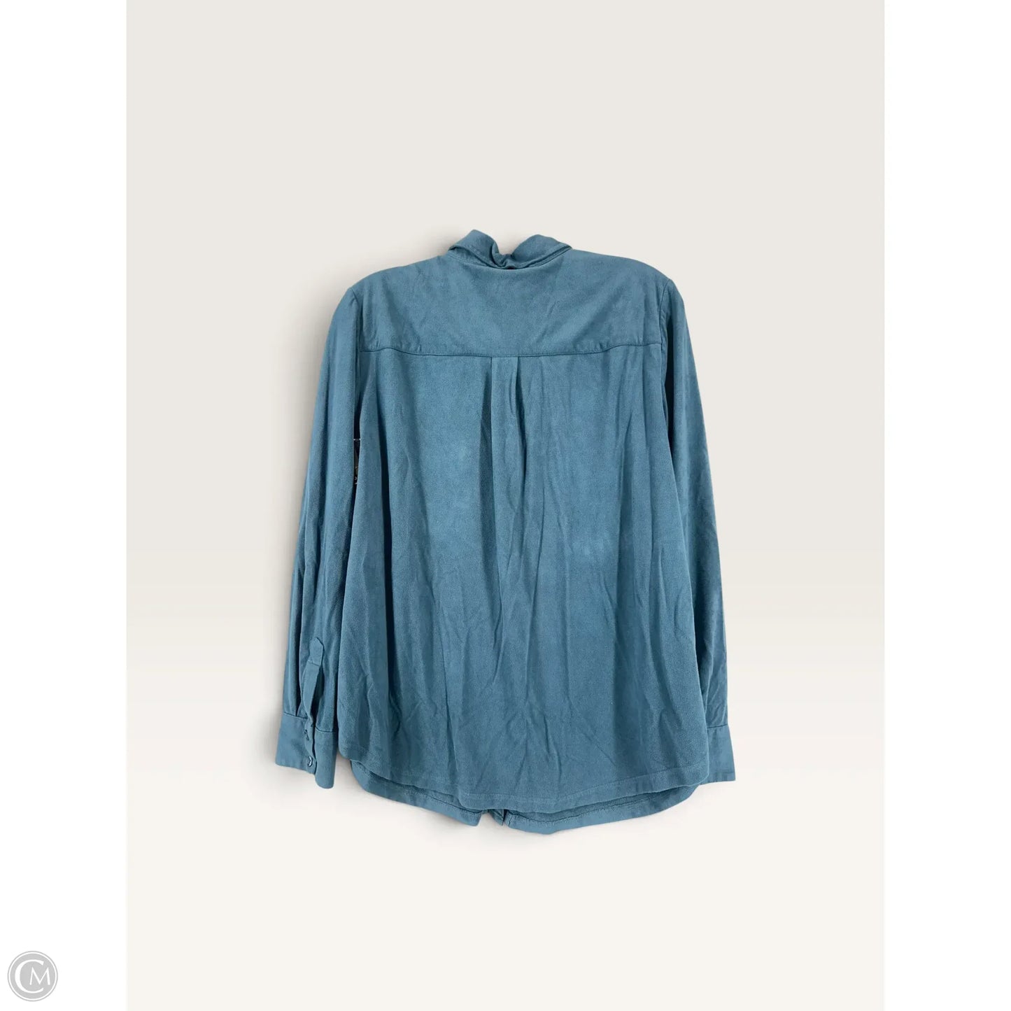 Top Long Sleeve By Chicos In Blue, Size: 10
