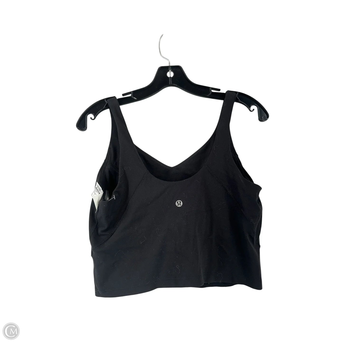 Athletic Bra By Lululemon In Black, Size: M
