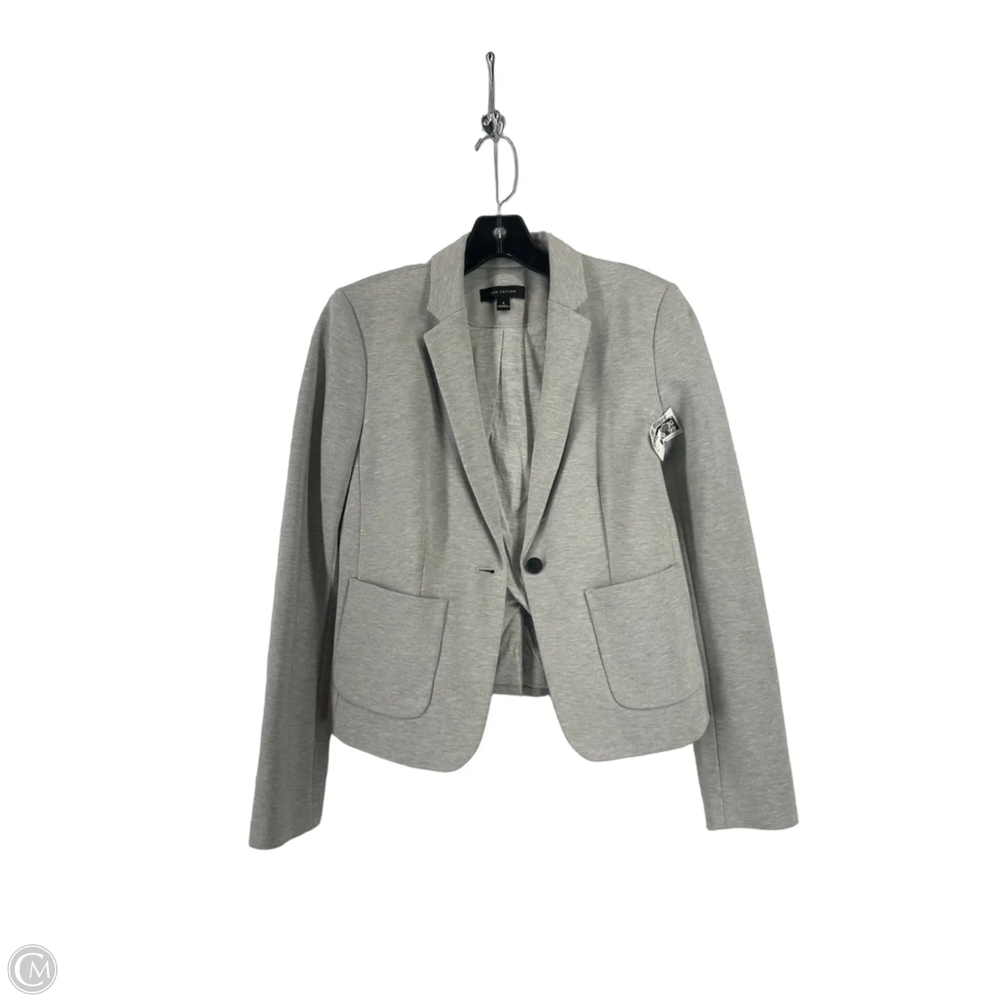 Jacket Other By Ann Taylor In Grey, Size: 4