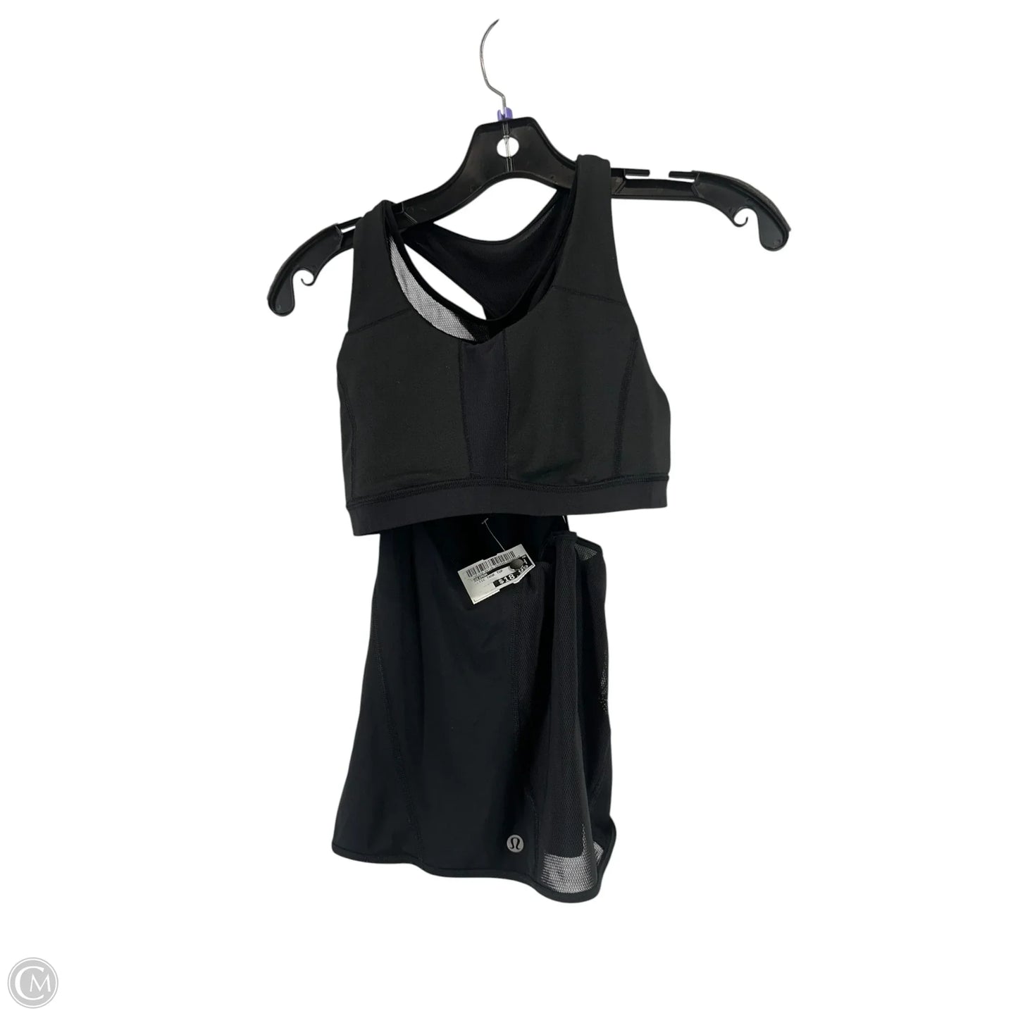 Athletic Tank Top By Lululemon In Black, Size: S