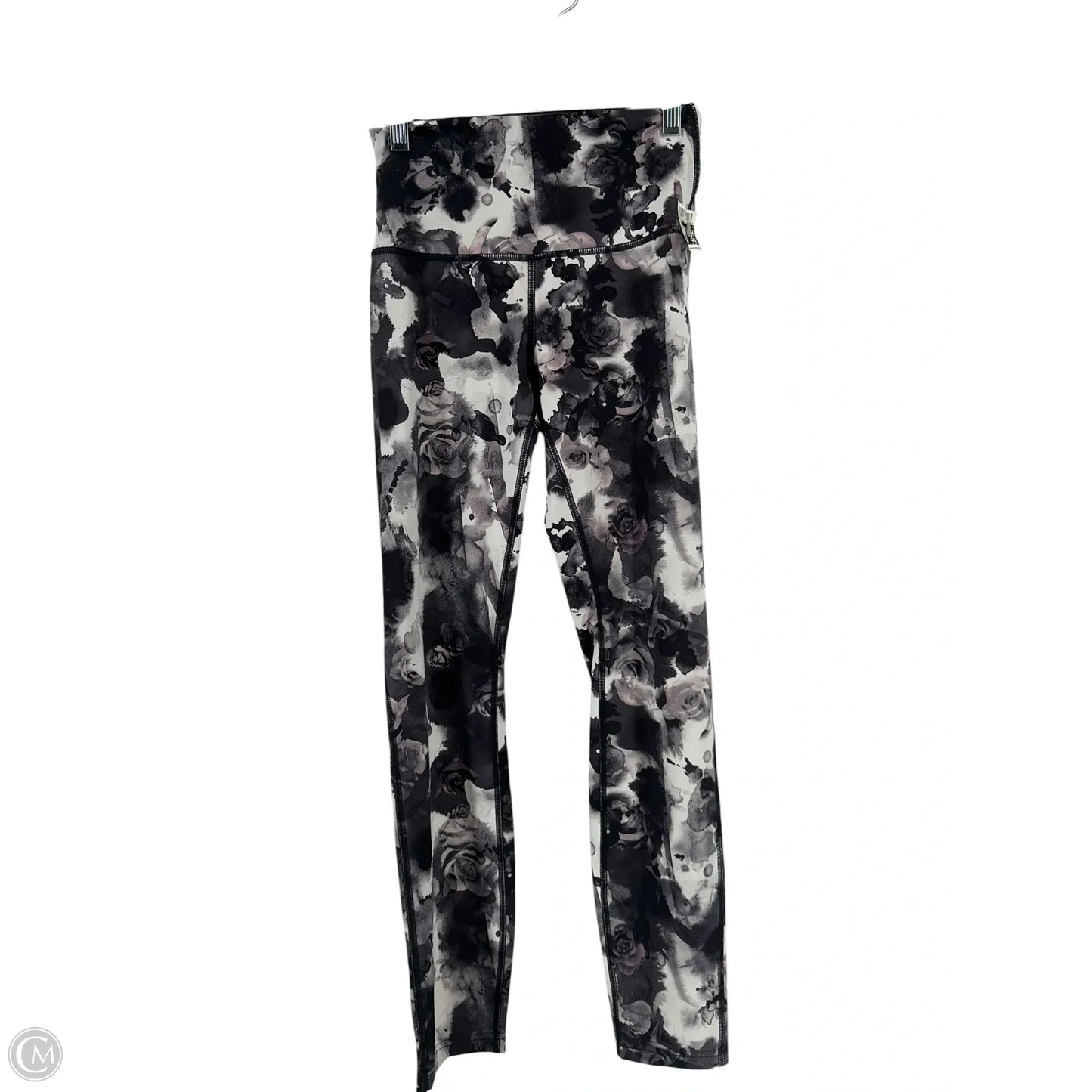 Athletic Leggings By Lululemon In Floral Print, Size: 4