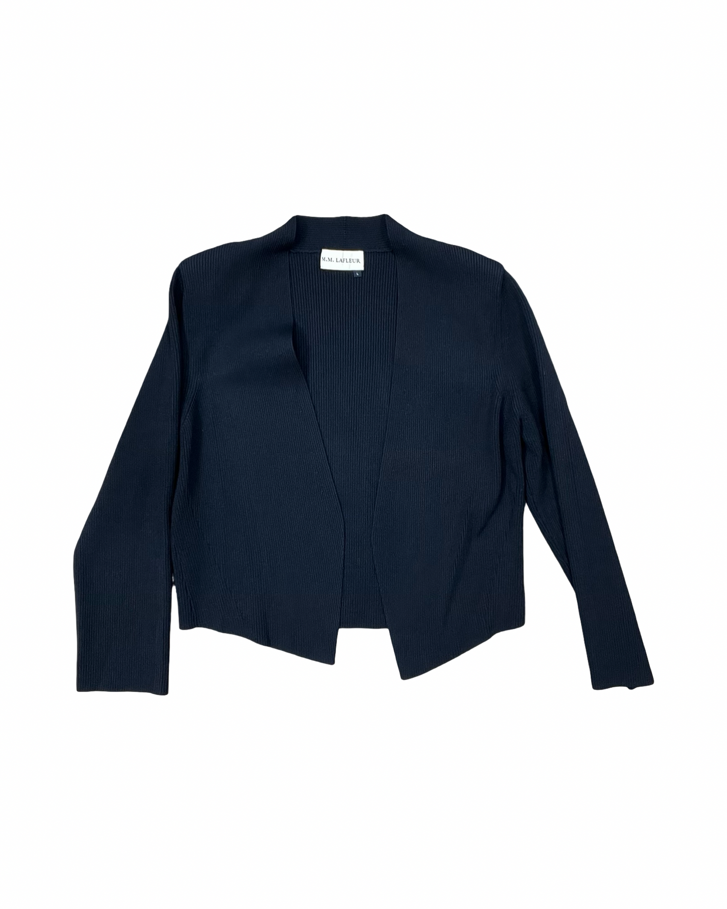 Cardigan By Clothes Mentor In Black, Size:L