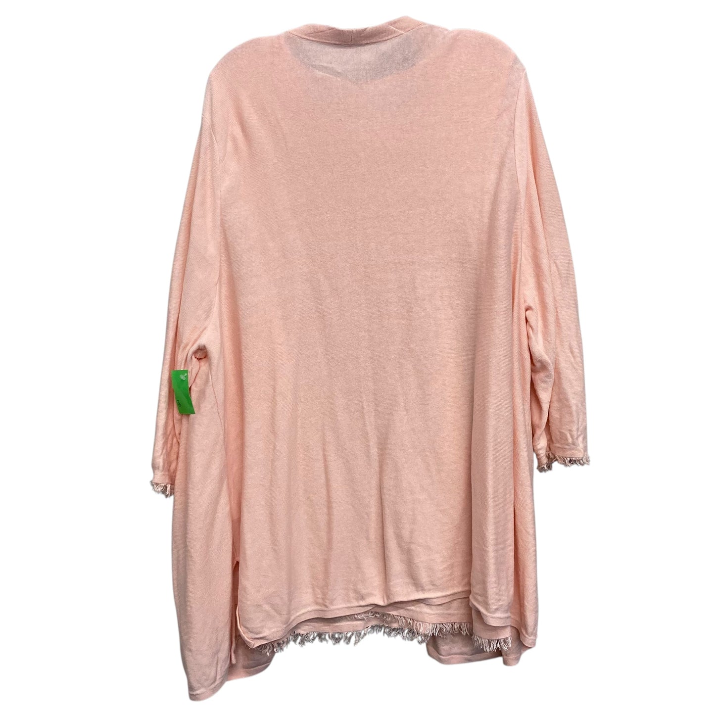 Sweater 2Pc By J. Jill In Peach, Size:4X