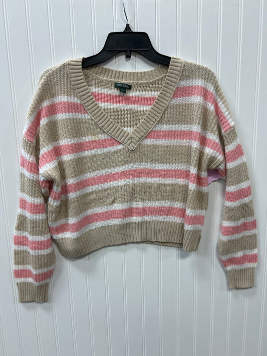 Top Ls By Wild Fable In Pink & Tan, Size:L