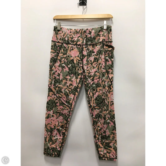 Athletic Leggings Capris By Sweaty Betty In Floral Print, Size: M