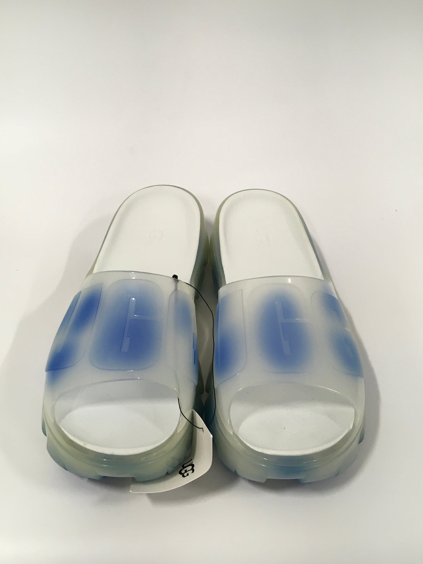 Blue Sandals Flats Ugg, Size 7