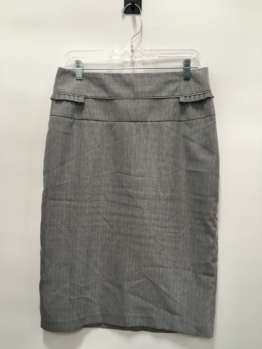 Grey Skirt Midi Worthington, Size 12