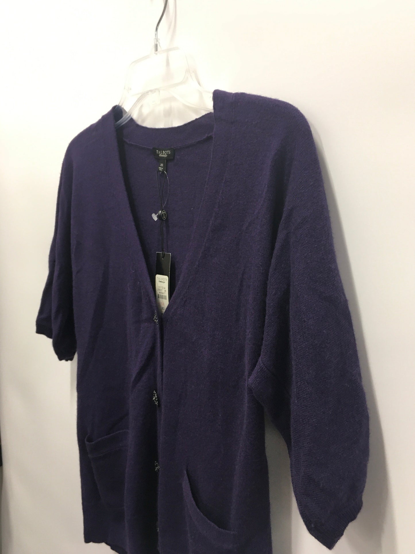 Purple Cardigan Talbots, Size Xs