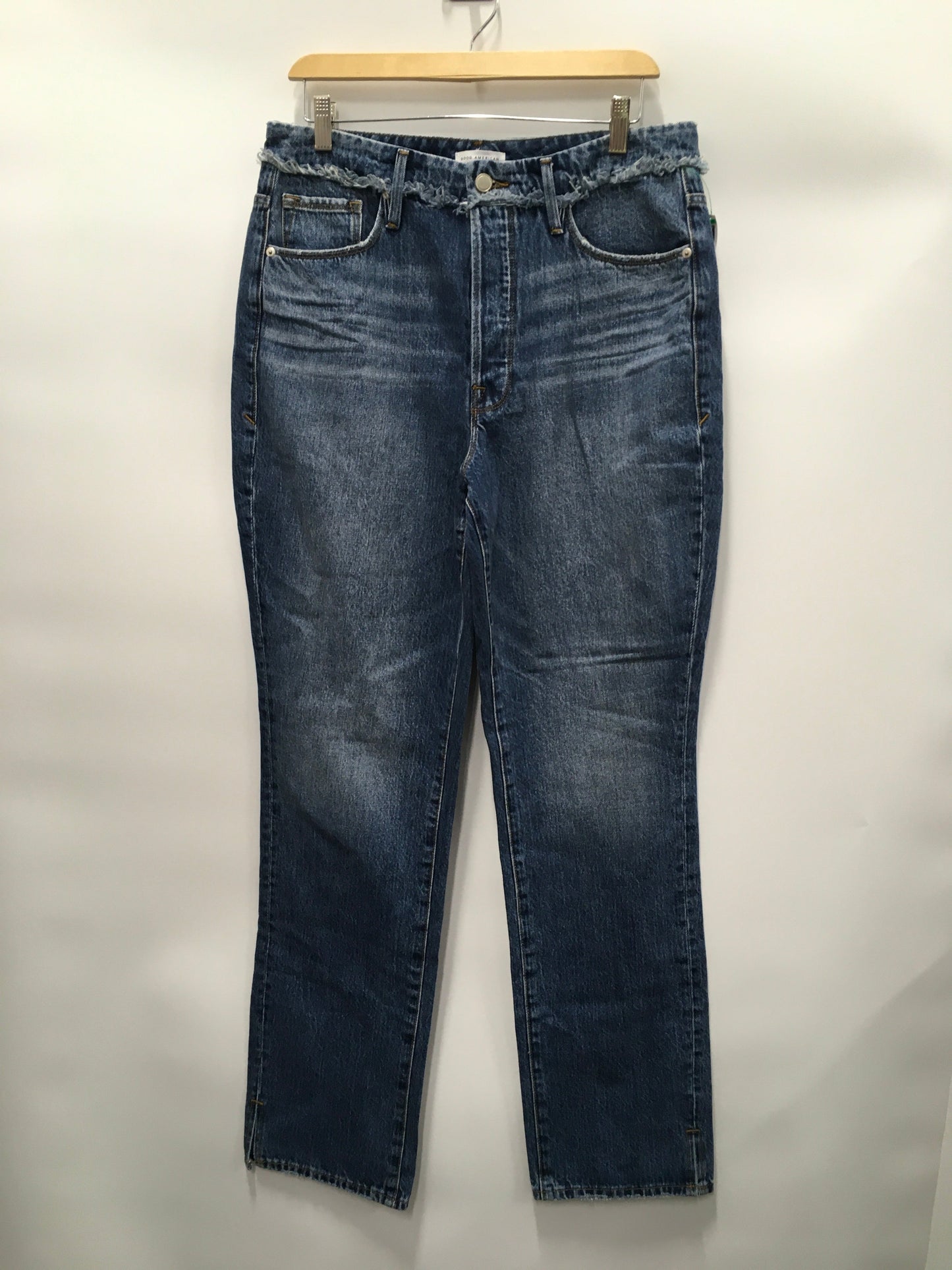 Jeans Straight By Good American  Size: 12