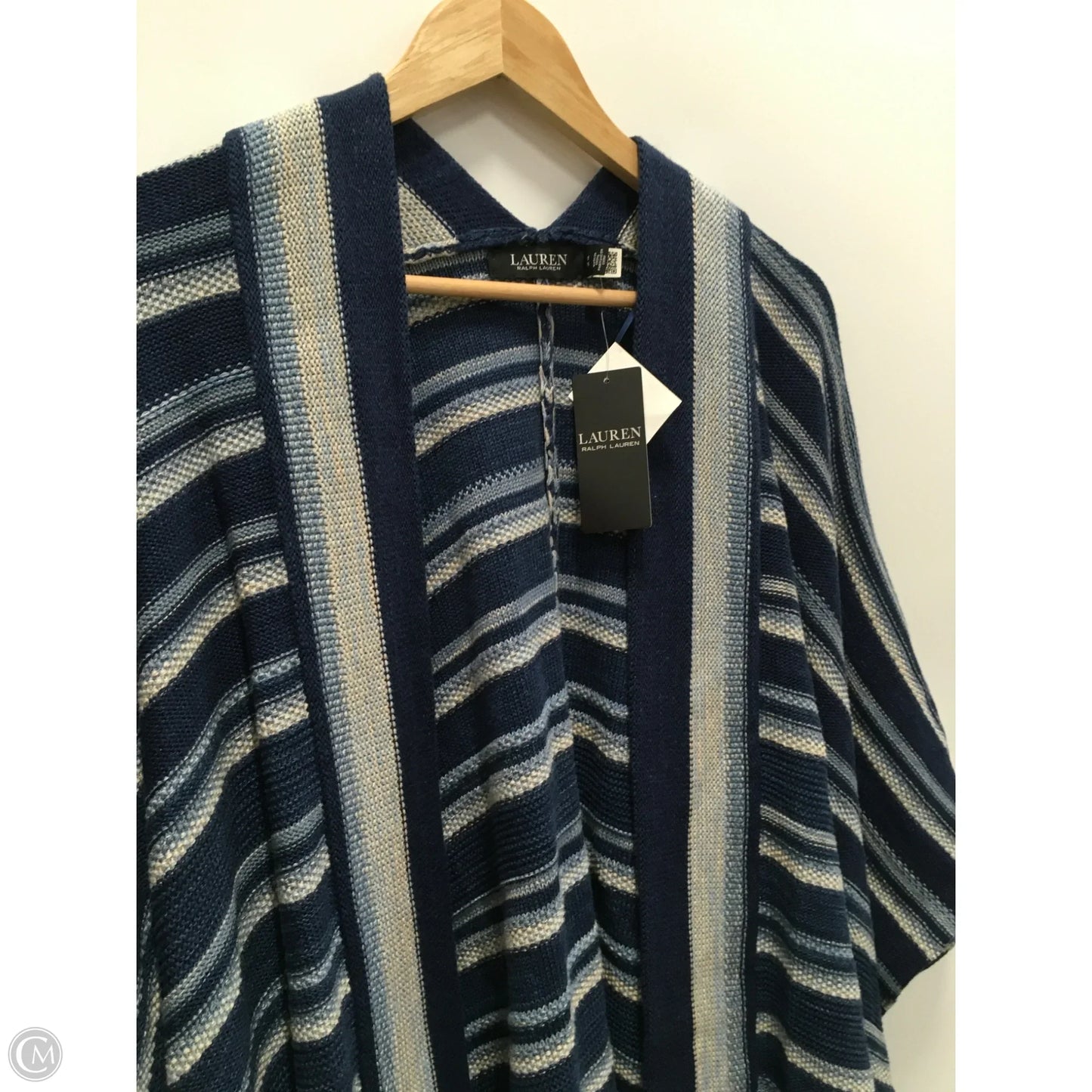 Sweater Cardigan By Ralph Lauren In Blue, Size: M