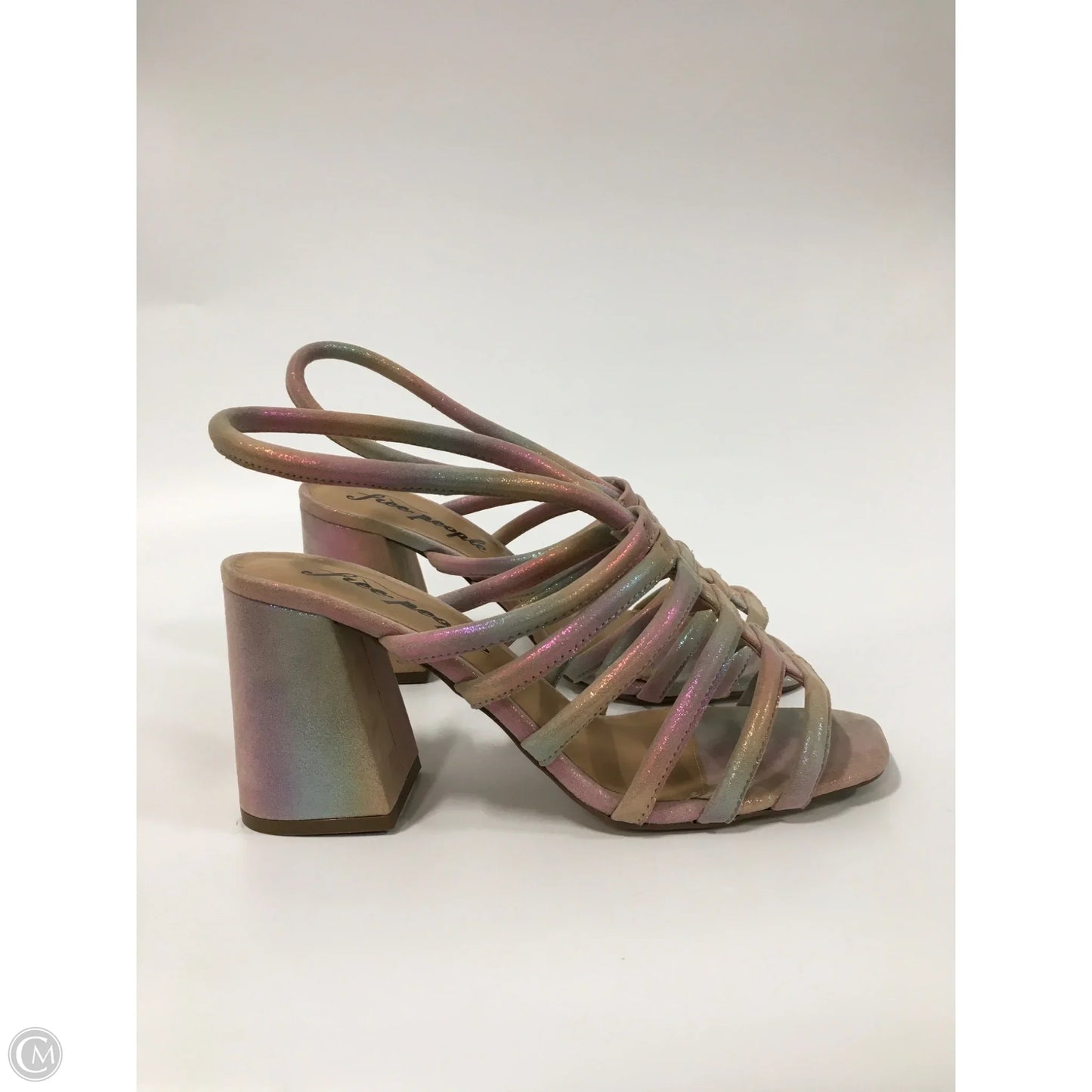 Shoes Heels Block By Free People In Pink, Size: 7.5