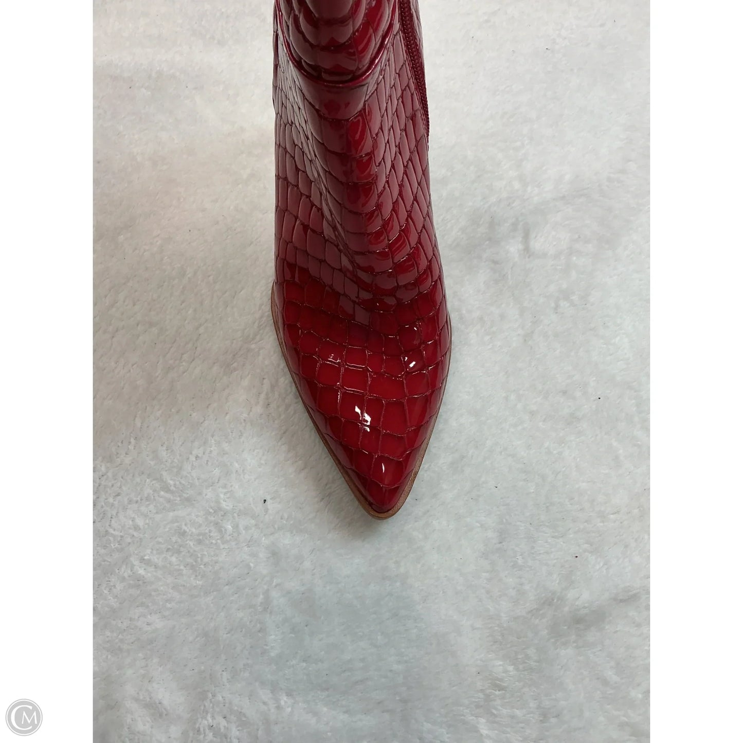 Boots Mid-calf Heels By Vince Camuto In Red, Size: 8
