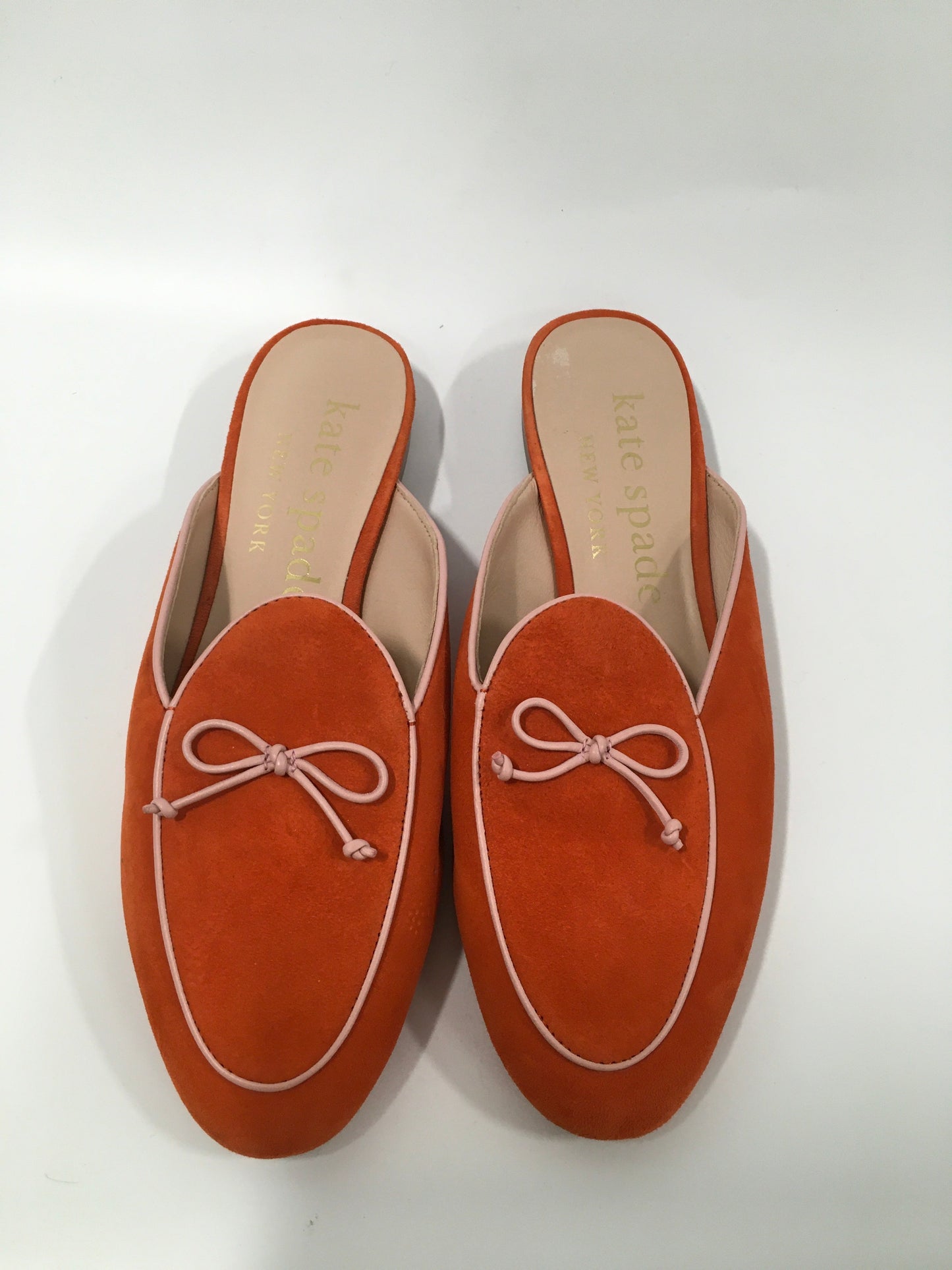Orange Shoes Flats Kate Spade, Size 8.5