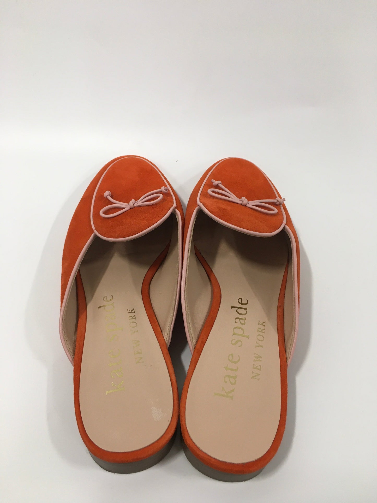 Orange Shoes Flats Kate Spade, Size 8.5