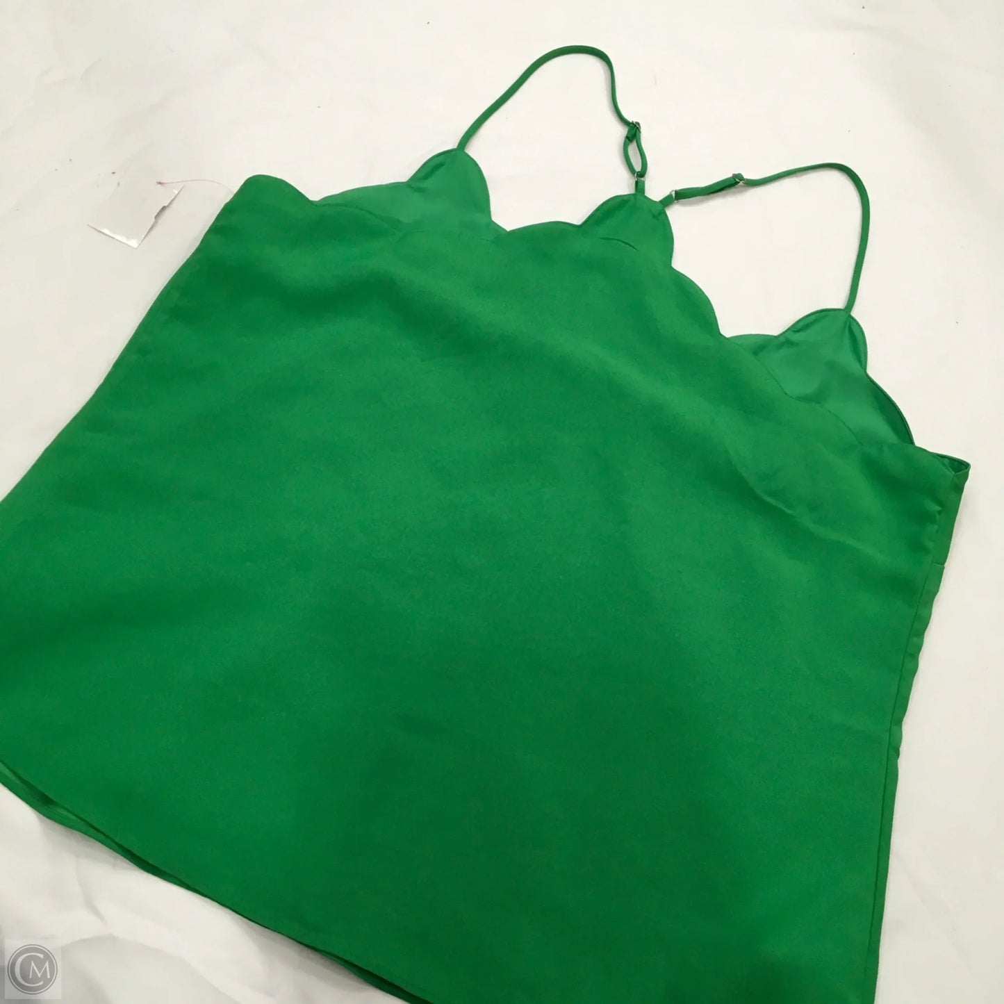 Top Sleeveless By J. Crew In Green, Size: 14