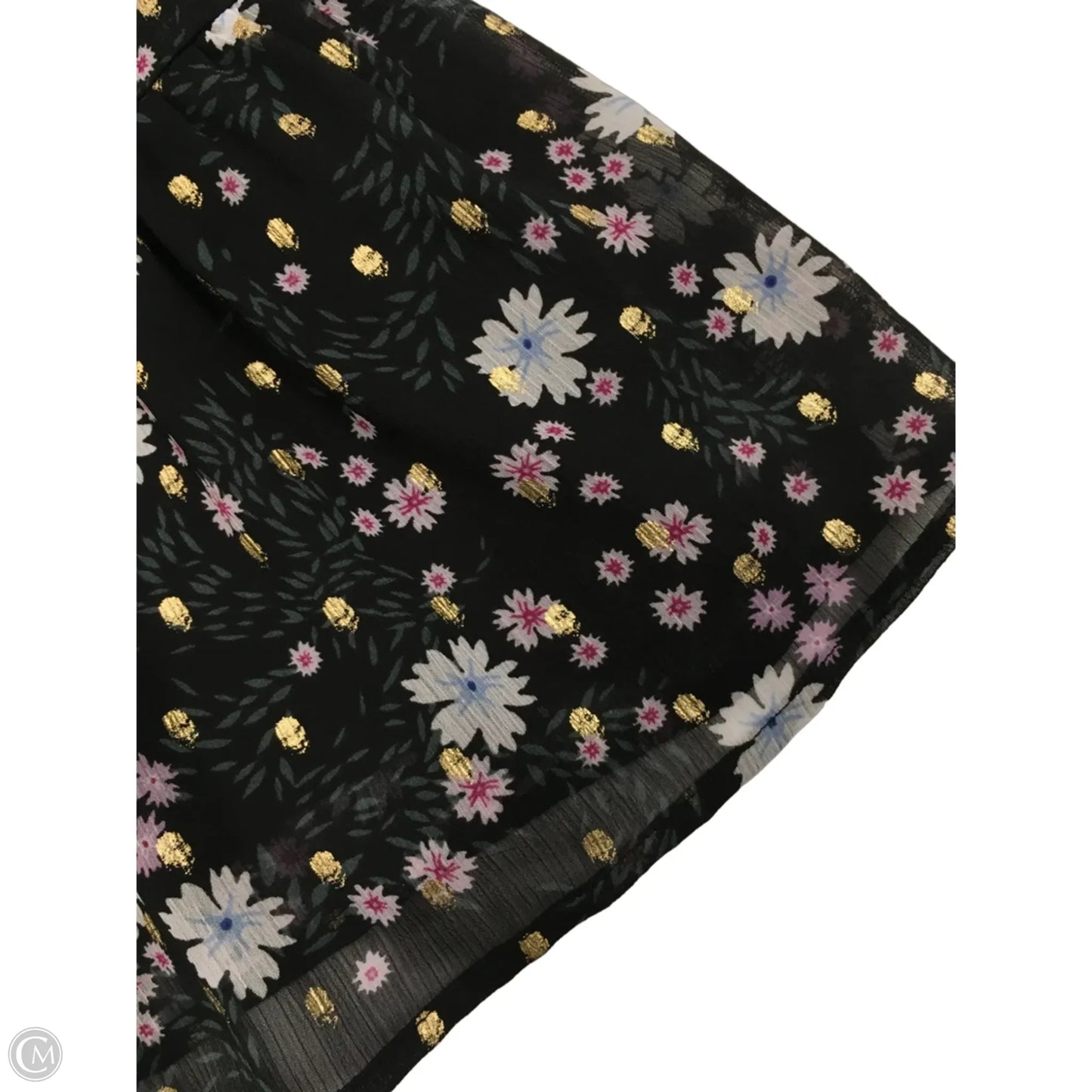 Top Sleeveless By Loft In Floral Print, Size: Mp