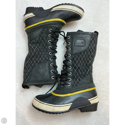 Boots Rain By Sorel In Black, Size: 5