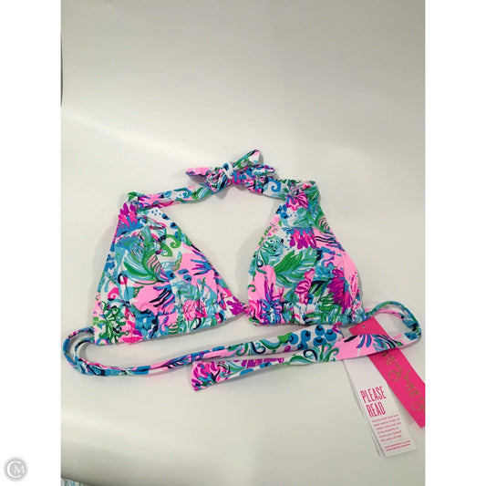 Swimsuit Top By Lilly Pulitzer In Multi-colored, Size: 8