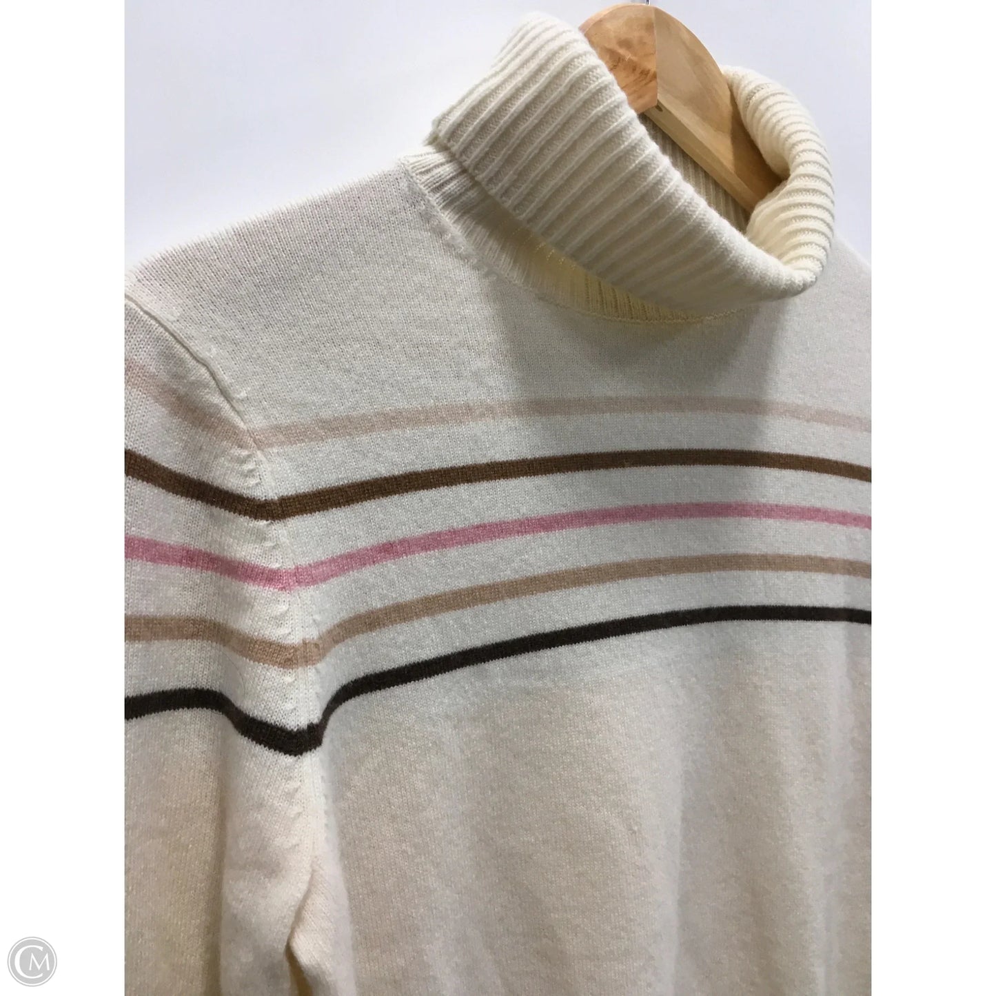 Sweater Cashmere By Lands End In Cream, Size: S