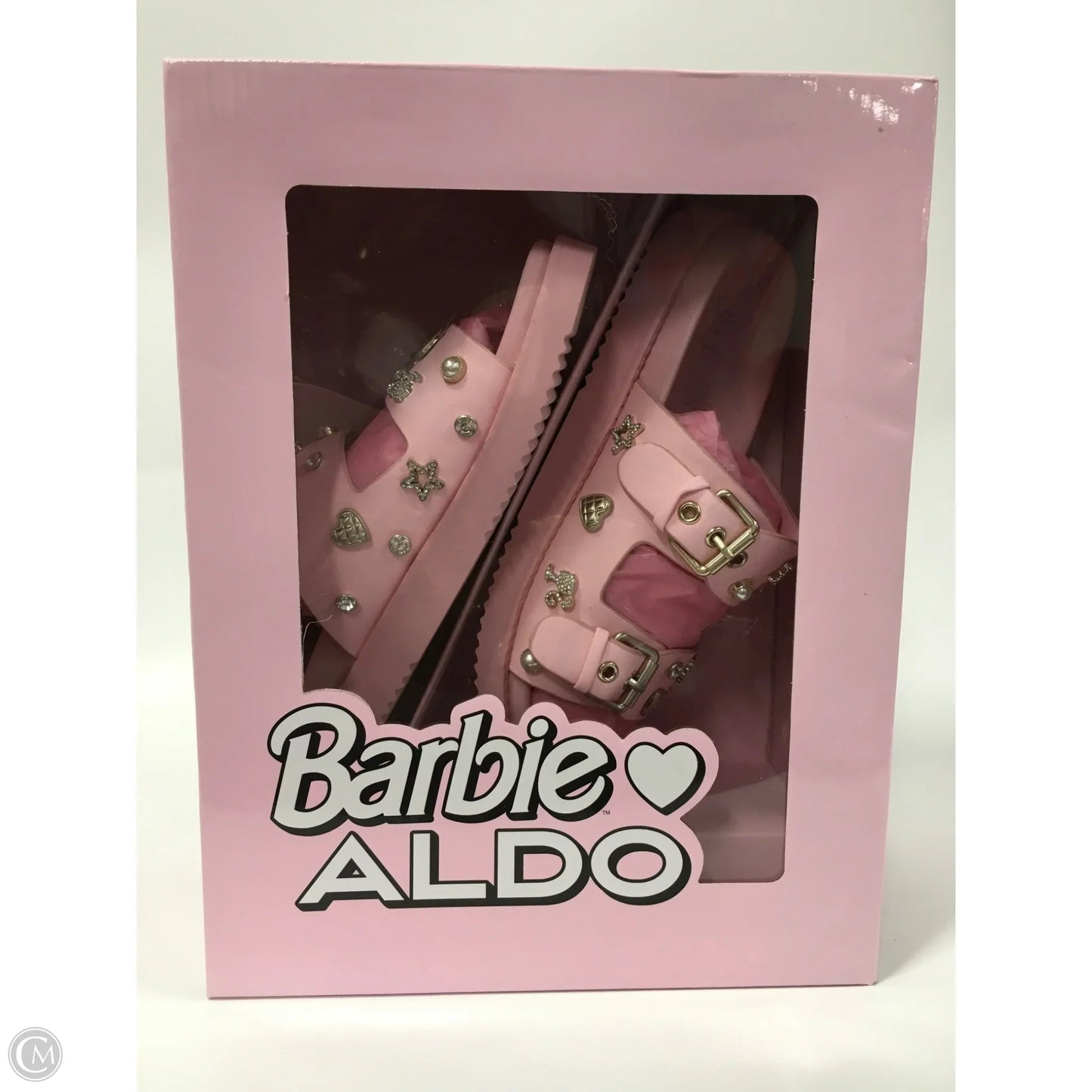 Sandals Flats By Aldo In Pink, Size: 6