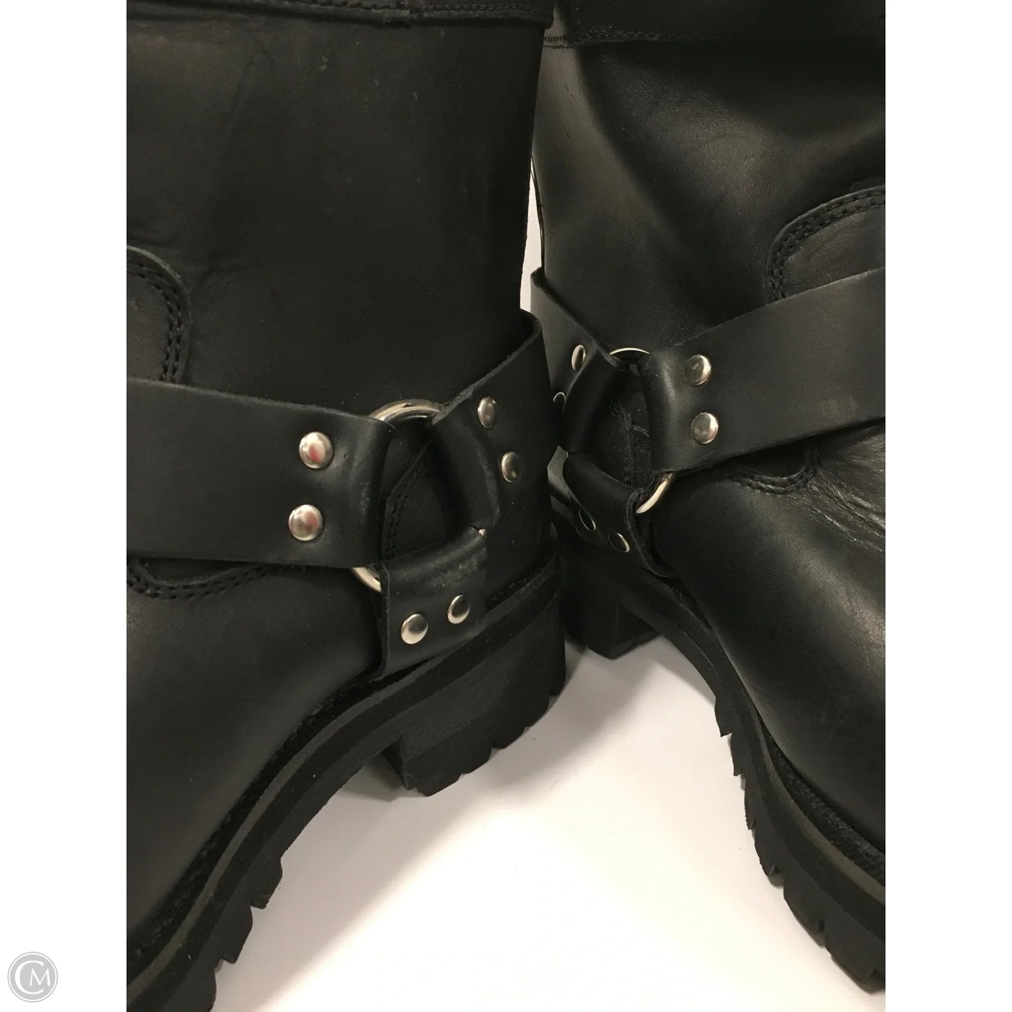 Boots Leather By Durango In Black, Size: 6.5
