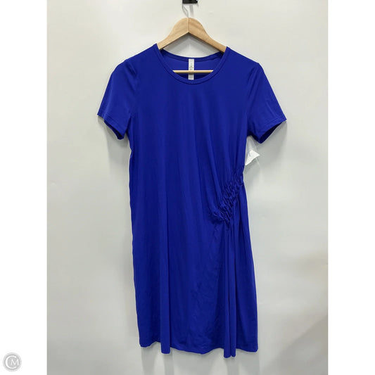 Athletic Dress By Lululemon In Blue, Size: 6