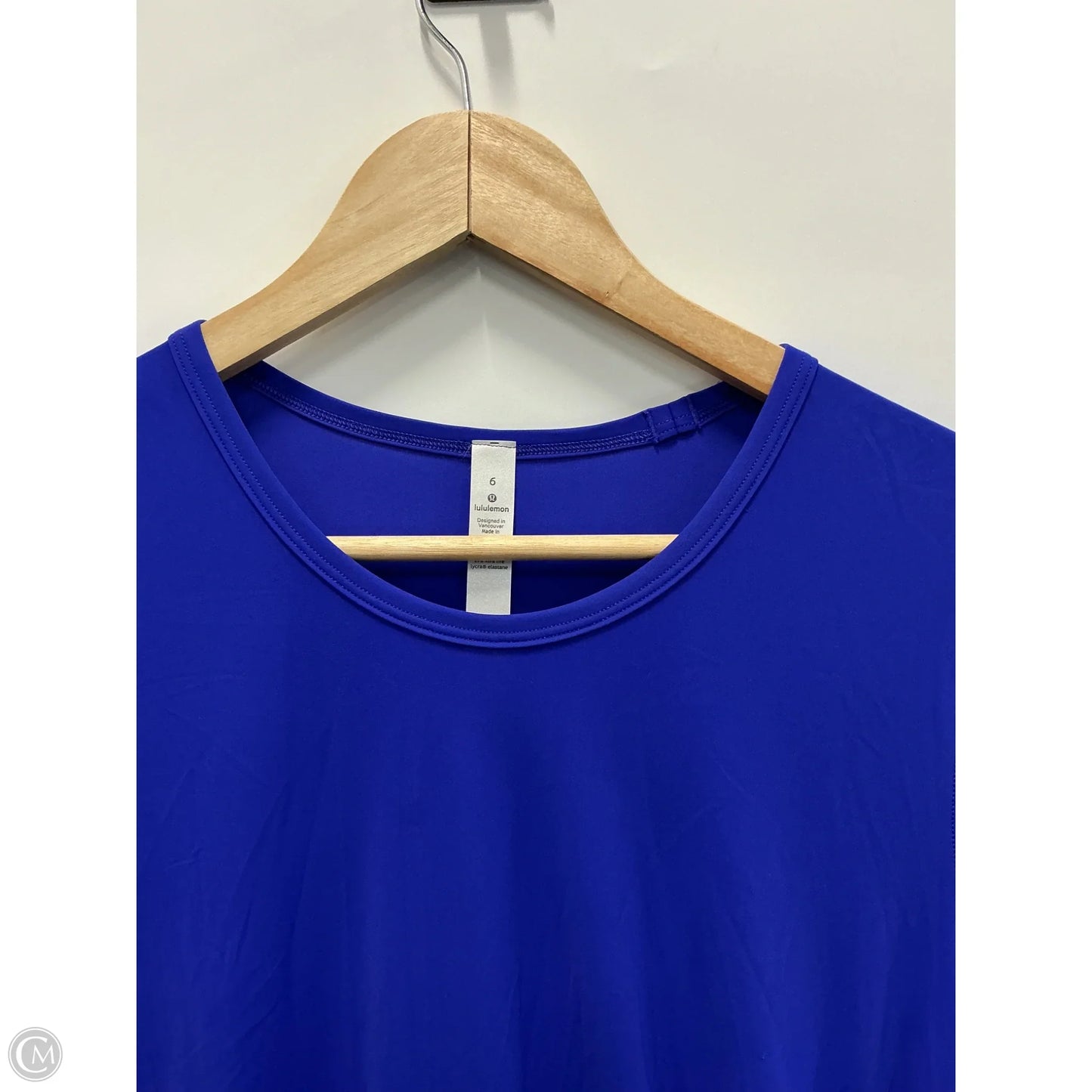 Athletic Dress By Lululemon In Blue, Size: 6