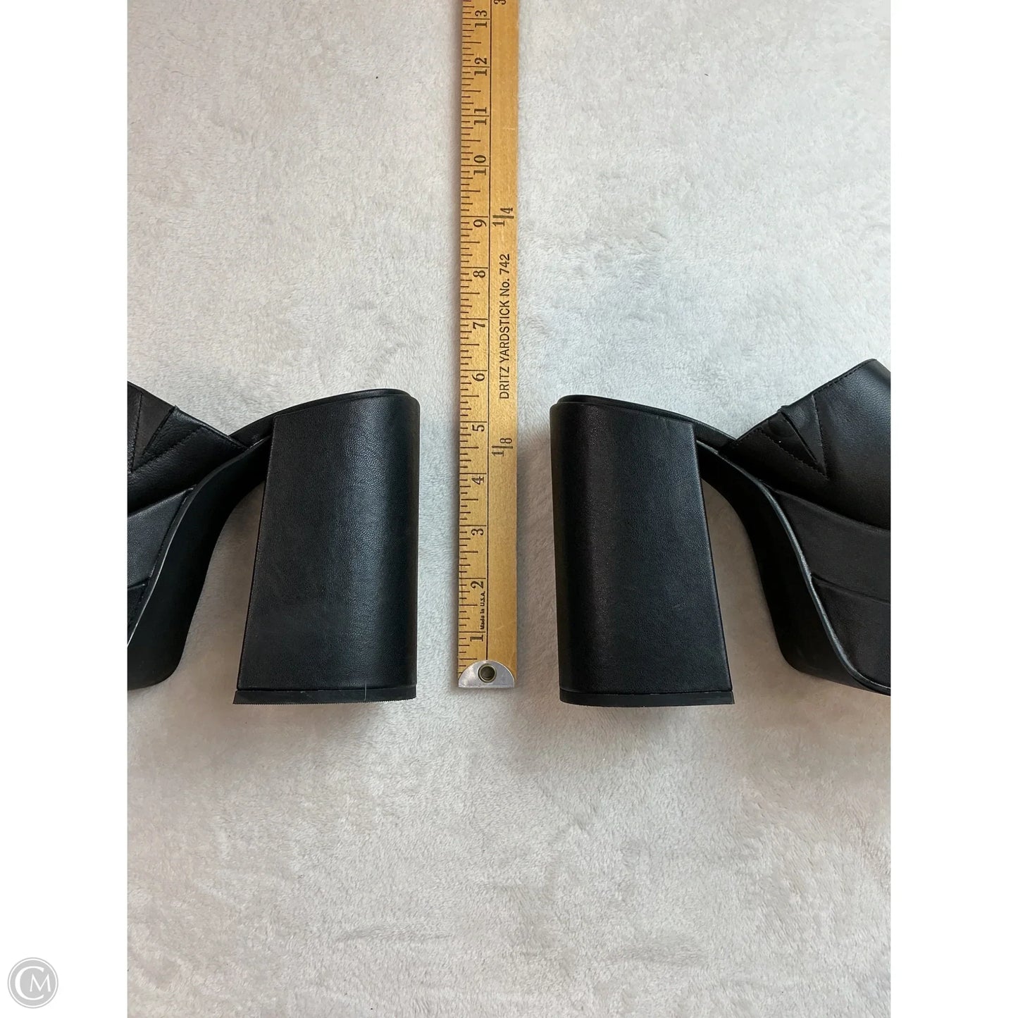 Shoes Heels Platform By Steve Madden In Black, Size: 9