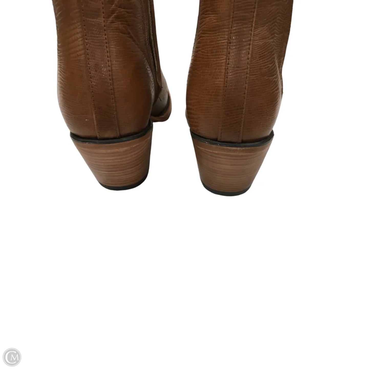 Boots Leather By Ariat In Tan, Size: 8