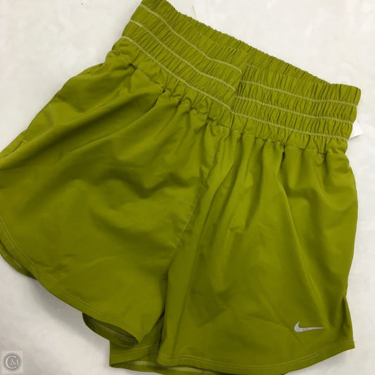 Athletic Shorts By Nike In Green, Size: M