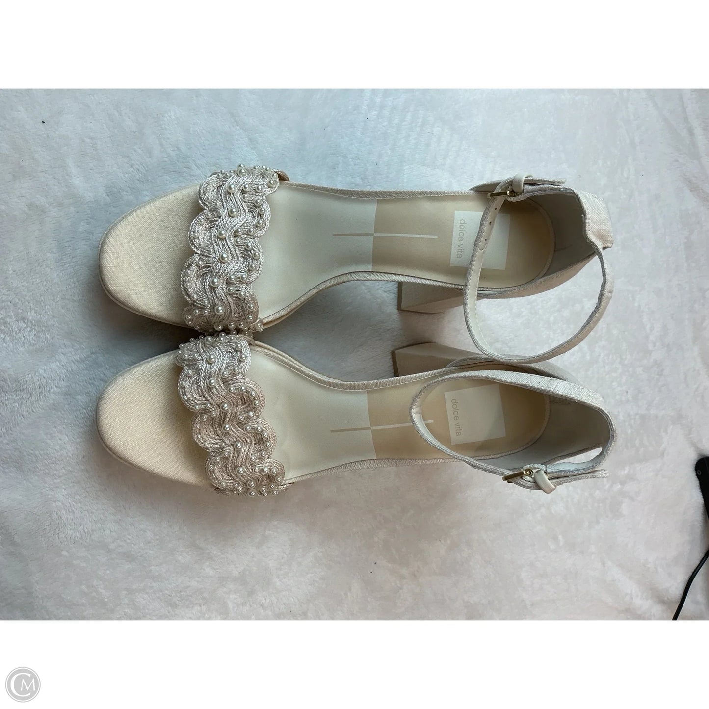 Shoes Heels Block By Dolce Vita In Tan, Size: 8.5