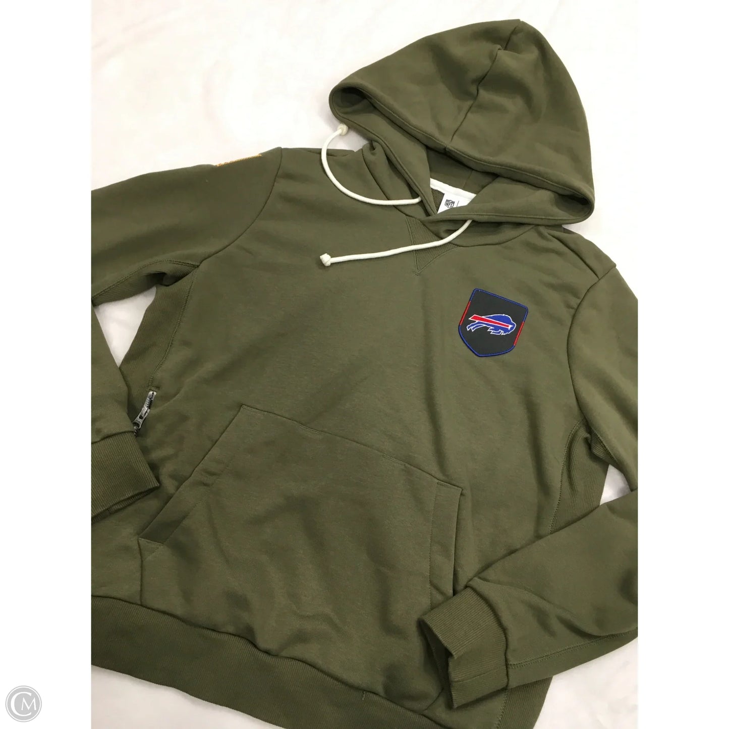 Sweatshirt Hoodie By Nfl In Green, Size: L