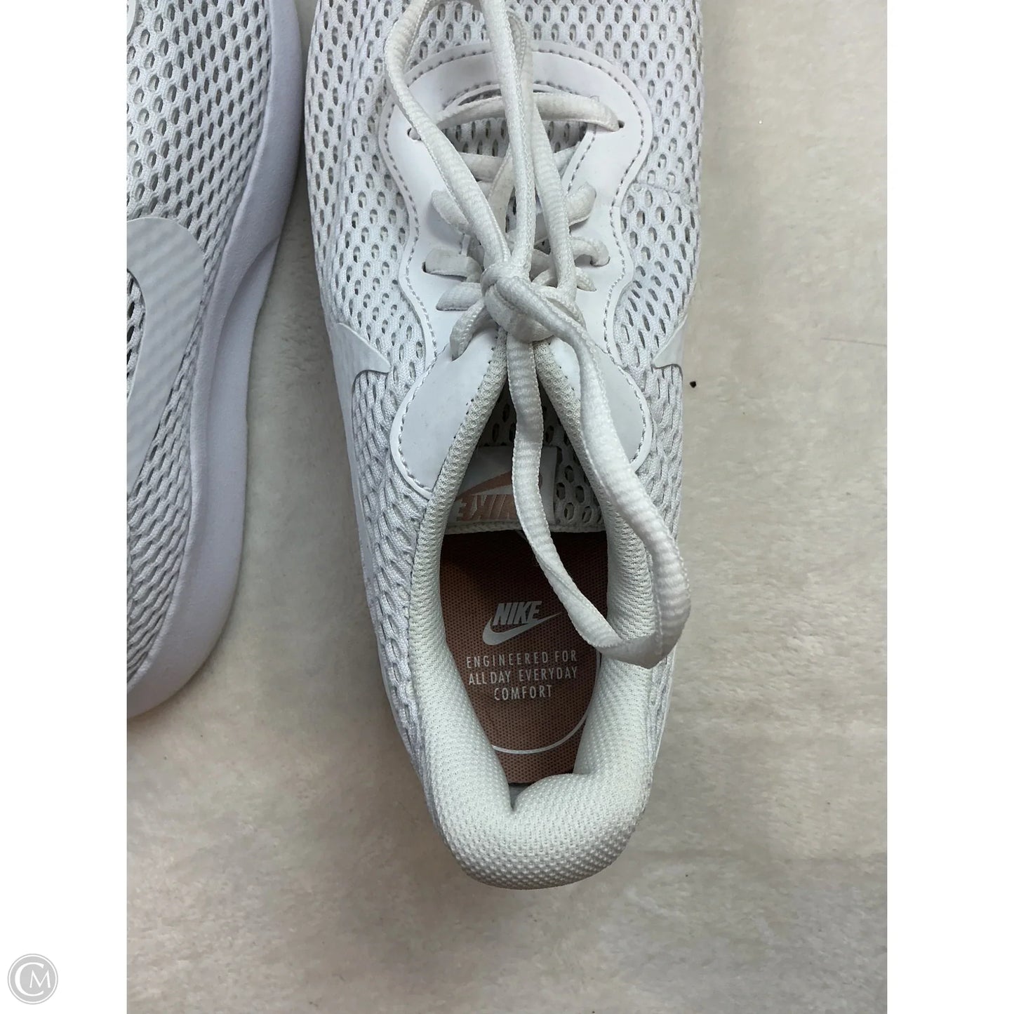 Shoes Athletic By Nike In White, Size: 9.5