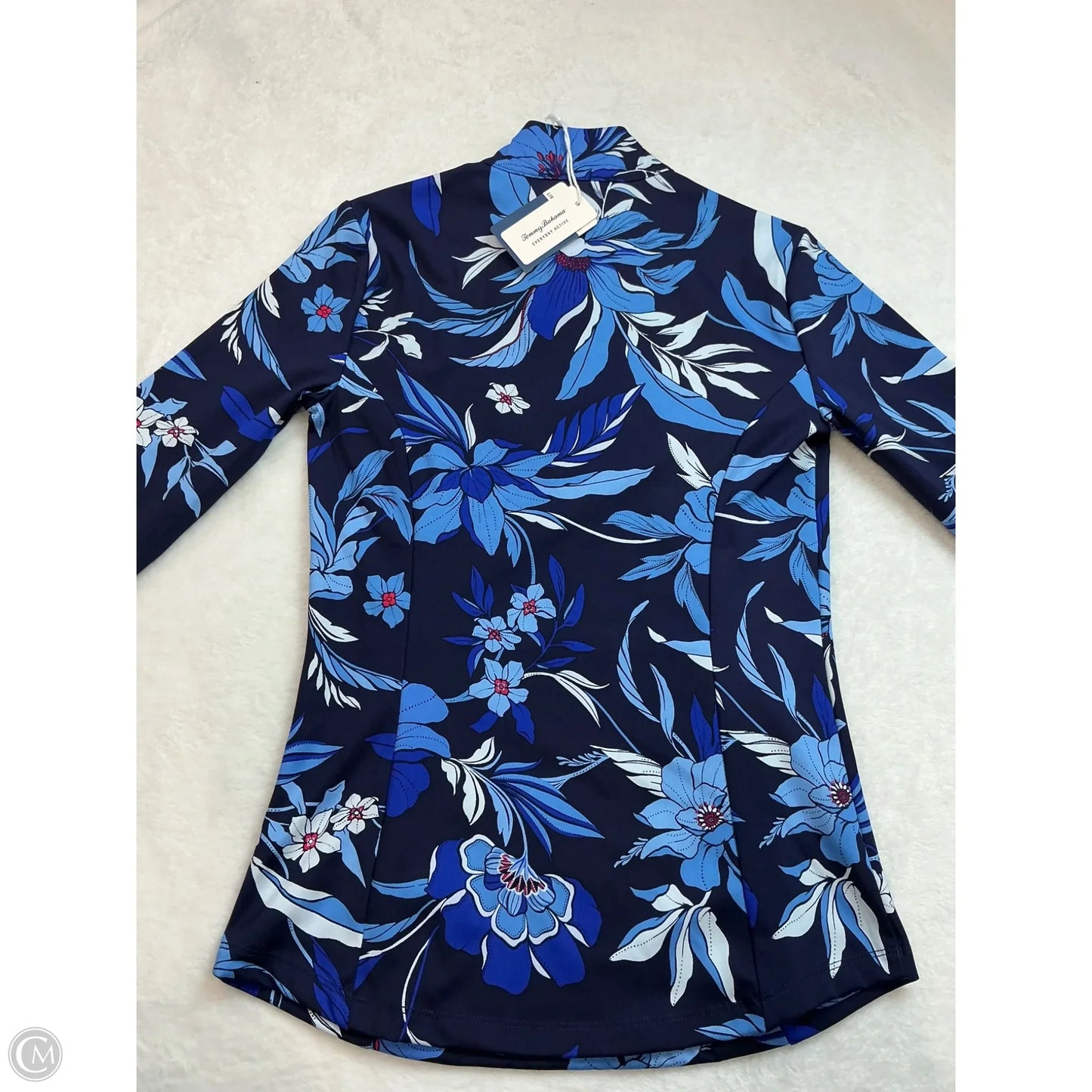 Athletic Jacket By Tommy Bahama In Blue, Size: Xs