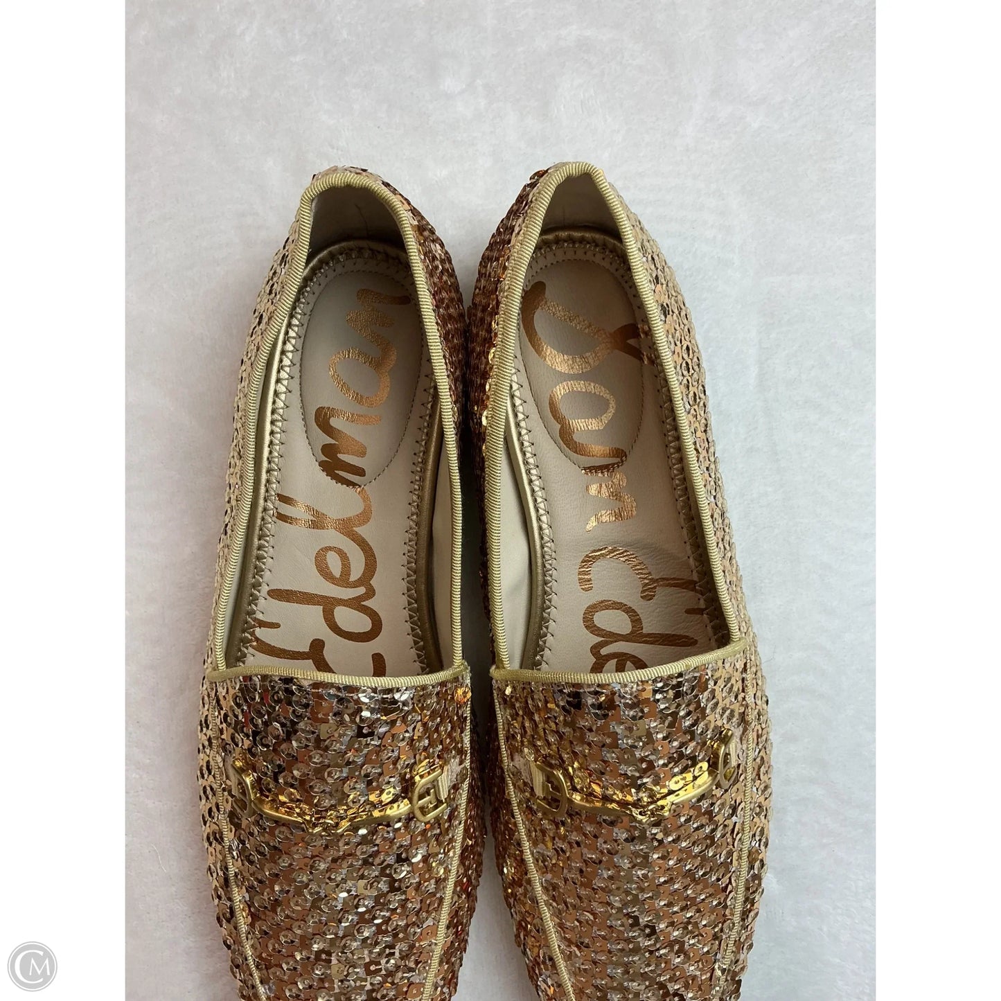 Shoes Flats By Sam Edelman In Gold, Size: 9