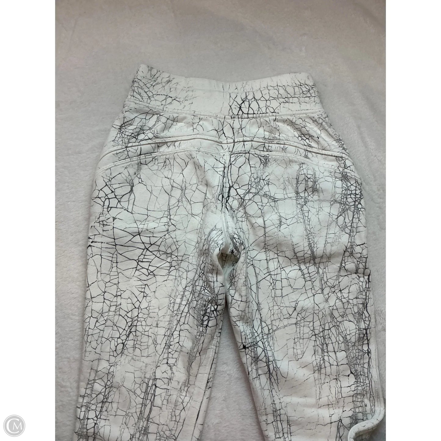 Athletic Pants By Lululemon In White, Size: 2